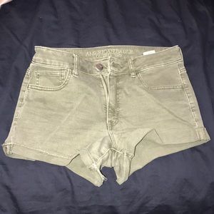 green shorts from a&e